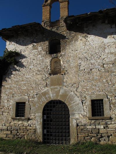 Pequeña iglesia en el Camino de Santiago a su paso por Jaca. Foto: Sebastián Álvaro