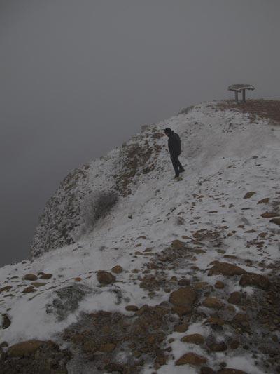 Cerca de la cima de Oroel. Foto: Sebatián Álvaro