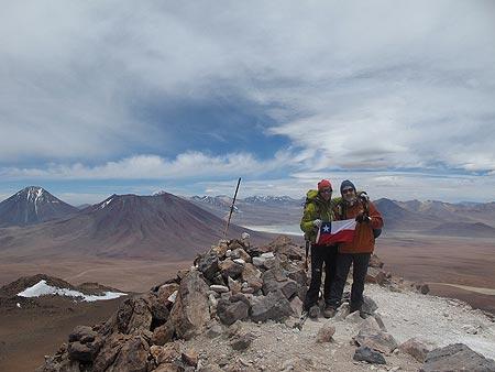 Cumbre del cerro Toco. Foto: Sebastián Álvaro