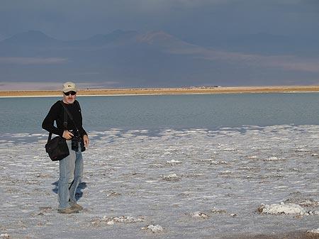 Laguna en el Salar de Atacama. Foto: Sebastián Álvaro