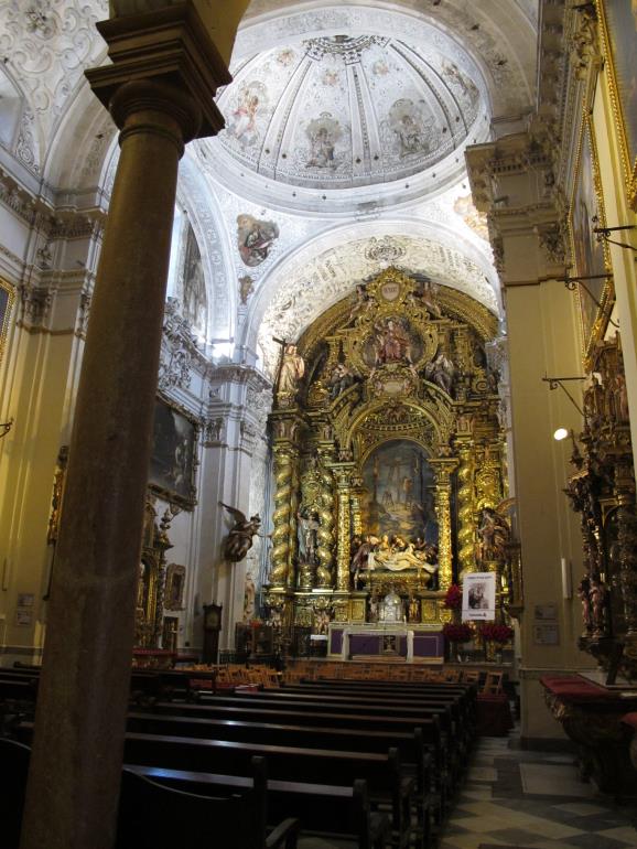 Interior de la Iglesia de la Santa Caridad de Sevilla. Foto: Sebastián Álvaro