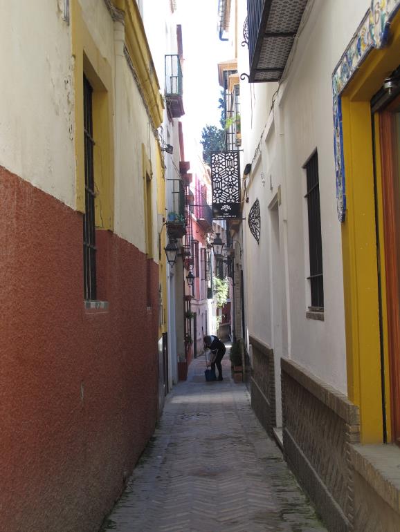 Una calle de Sevilla. Foto: Sebastián Álvaro