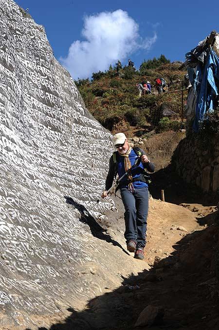 Trekkings por el del valle del Khumbu. Foto: Sebastián Álvaro