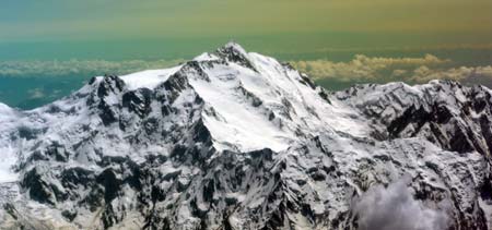 Sobrevolando el Nanga Parbat