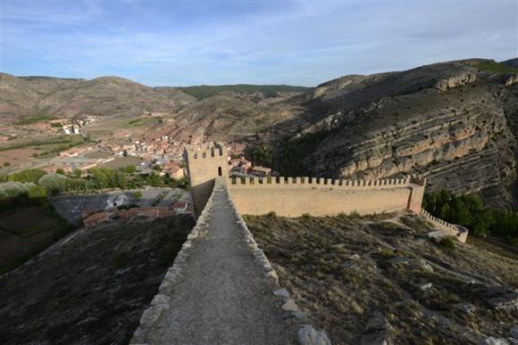 Las murallas de Albarracín. Foto: Sebastián Álvaro